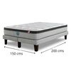 Cama Europea Simmons 2 Plazas Dreamer Plus 200 cm