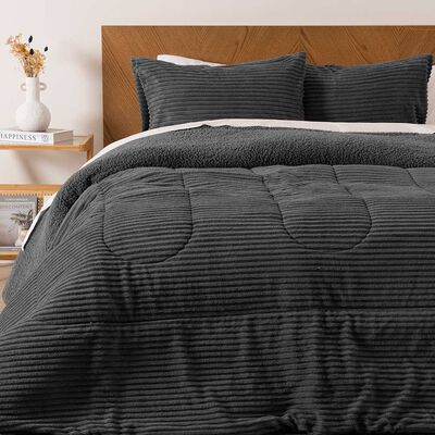 Imagen 1 del producto Plumón Mashini Corduroy Coral Sherpa 2 Plazas Marengo