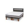 Cama Europea CIC Base Dividida 2 Plazas Balance + Respaldo Munich