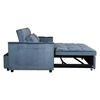 Sofá Cama Daniels KMP1GR 2 Cuerpos Gris