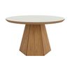 Mesa de Centro Decocasa TB605 Off White Castaño