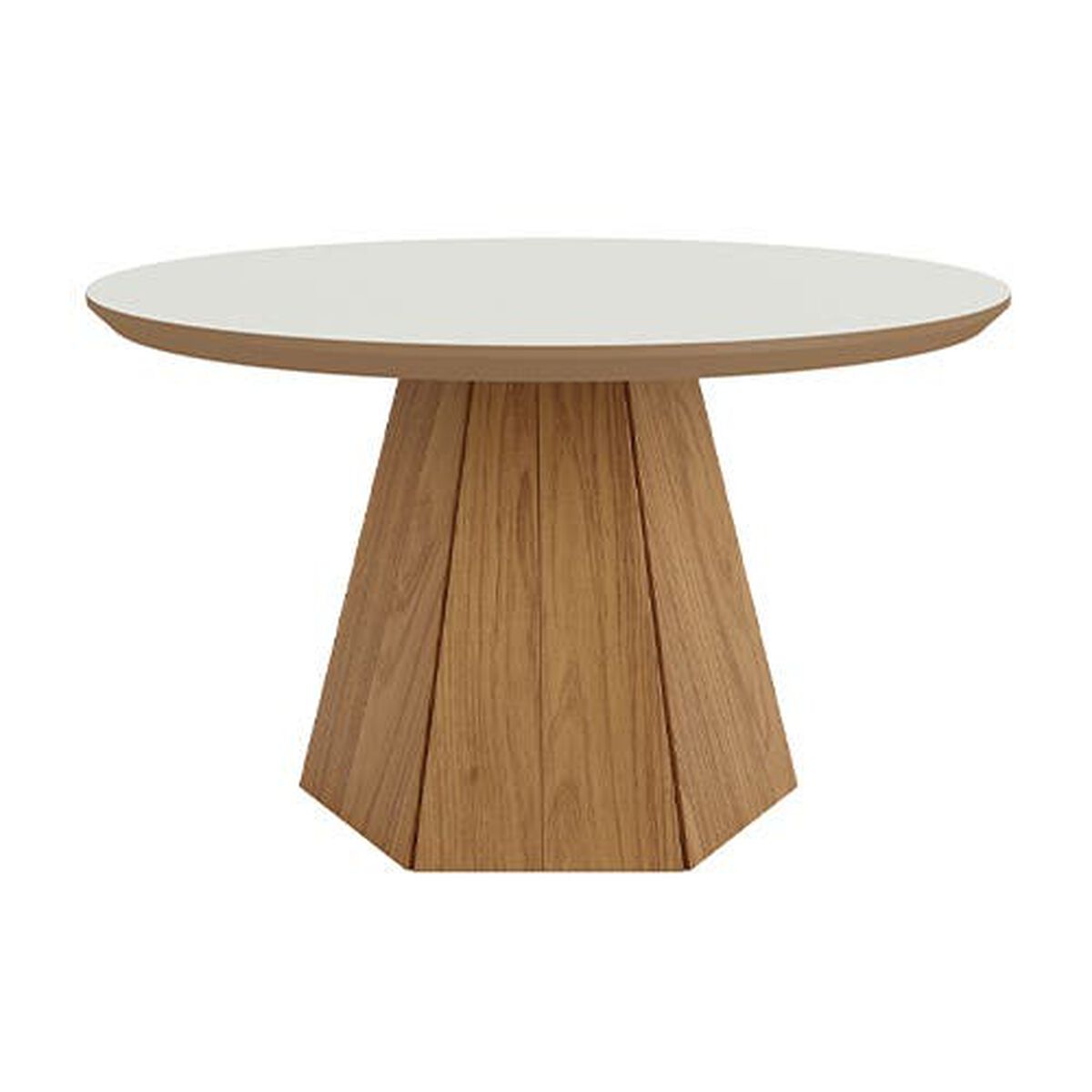Mesa de Centro Decocasa TB605 Off White Castaño