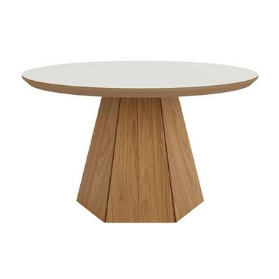 Mesa de Centro Decocasa TB605 Off White Castaño