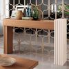 Mesa de Arrimo Jdo & Design Astro Beige 