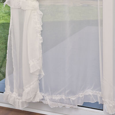 Imagen 2 del producto Juego Velos Doral Romántico 220 x 200 cm Crudo