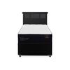 Cama Nido CIC 1,5 Plazas Premium + Respaldo Dublin Negro