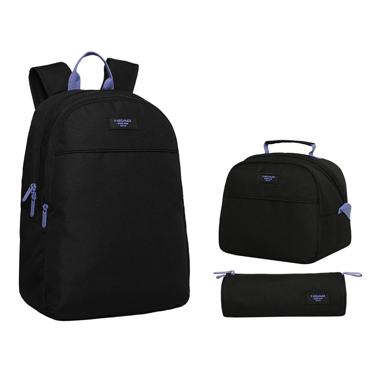 Pack Mochila Infantil, Estuche y Lonchera Head