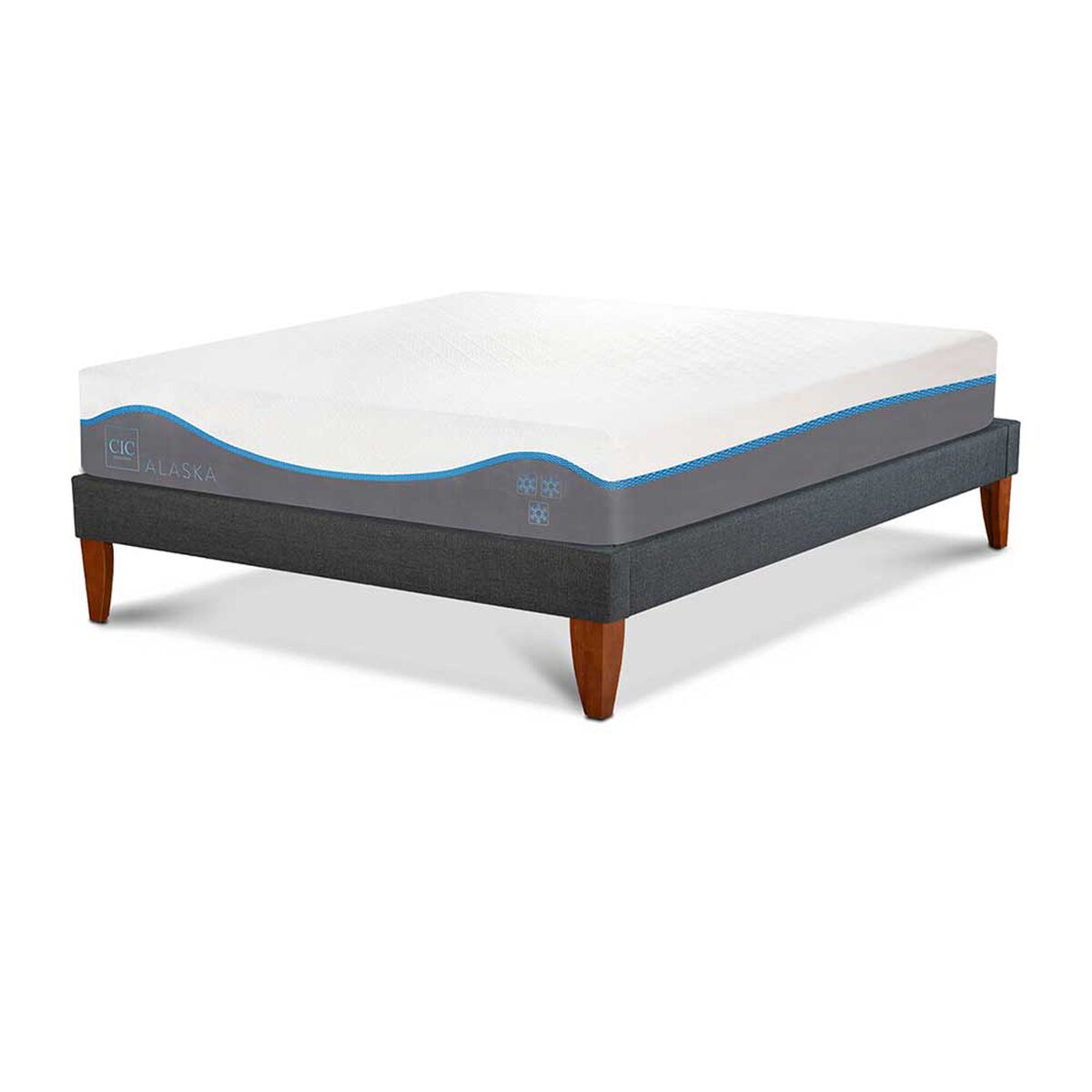 Cama Europea CIC 2 Plazas Alaska