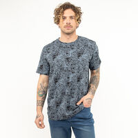 Polera Hombre Zibel Azul-Piedr, Beige, Gris, Oliva