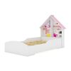 Base Cama Funcional Decocasa 1 Plaza Casinha Blanco