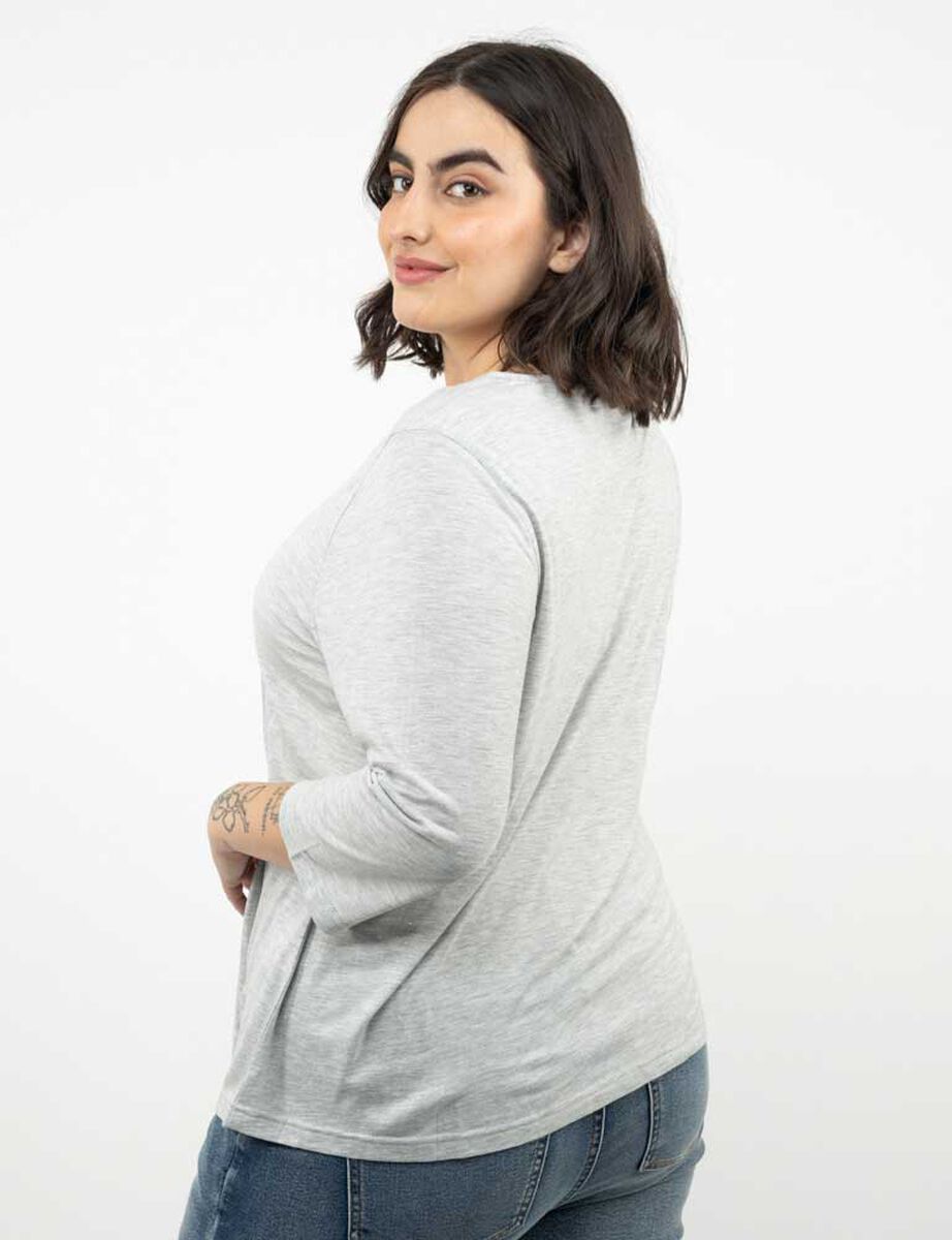 Polera Manga 3/4 Mujer Extralindas