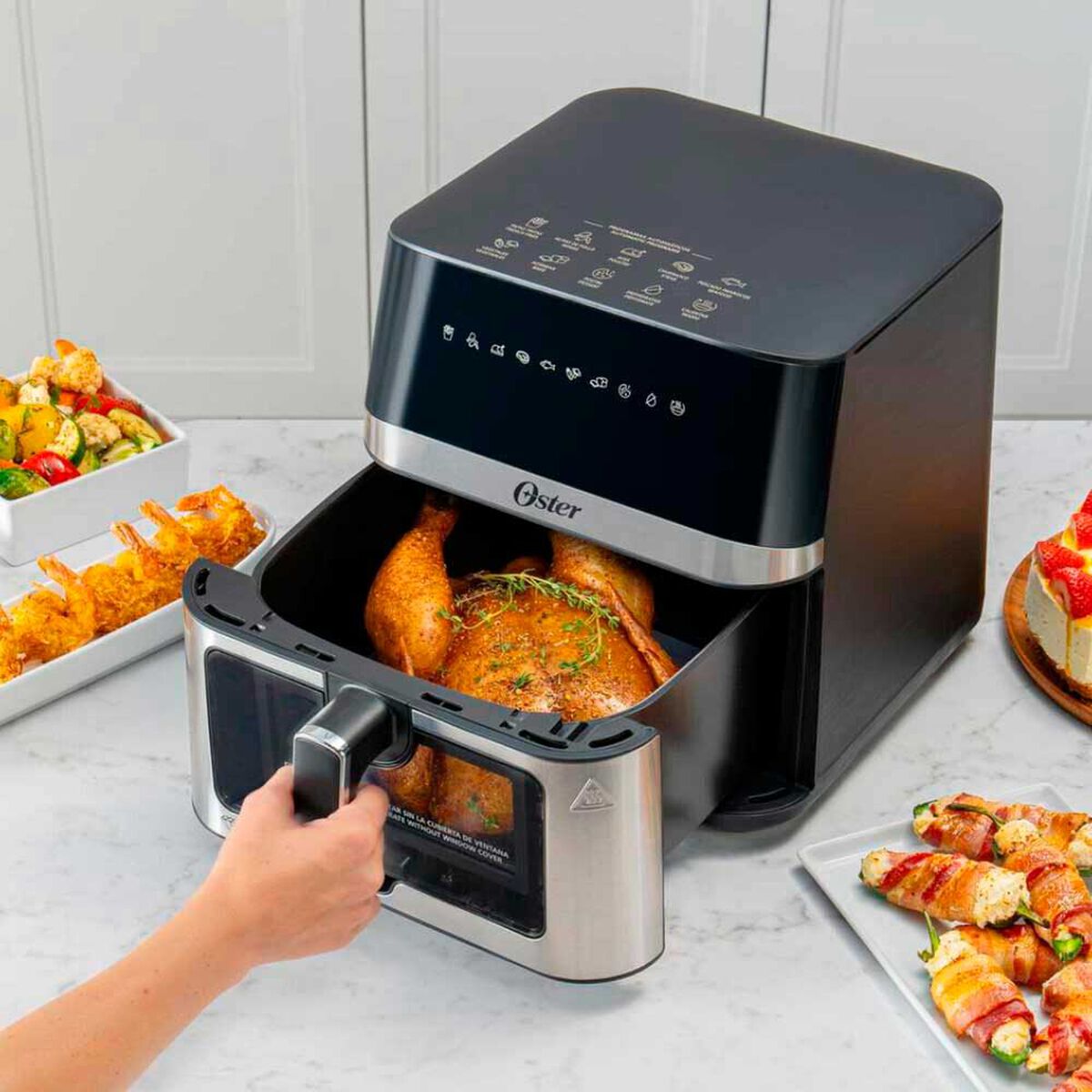 Freidora de Aire Oster CKSTAF75WDSSDF-052 7,5 lts.