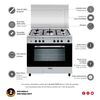 Cocina a Gas Thomas Florencia II 5 Quemadores