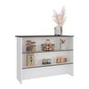 Barra Auxiliar de Cocina Tuhome Fendi Blanco Mqz-Milan