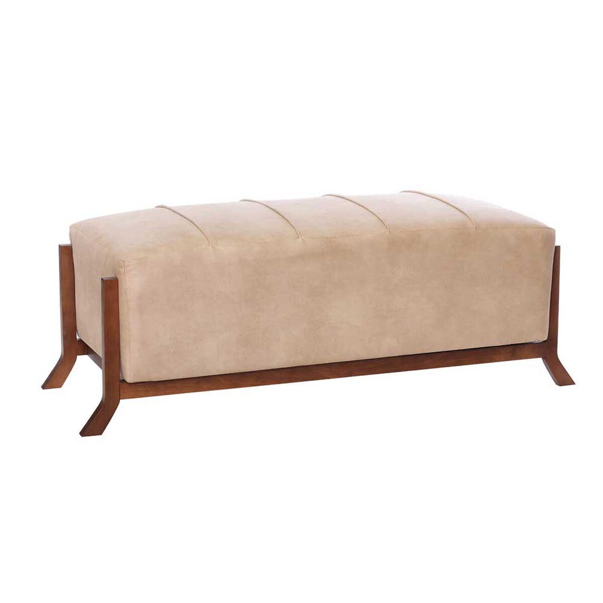 Banqueta Latam Home Marsella Cuero Beige