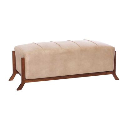 Banqueta Latam Home Marsella Cuero Beige