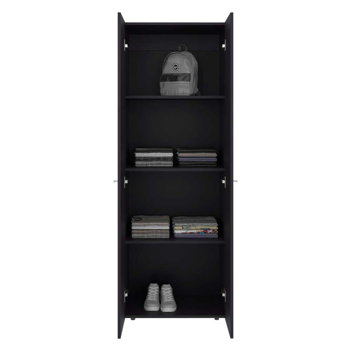 Combo Closet Tuhome 3 Puertas + M&oacute;dulo Superior Dreams Wengue