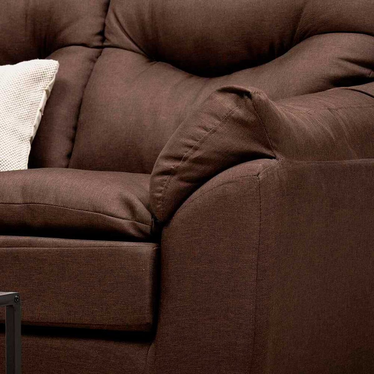 Sof&aacute; Almore Belen 2 Cuerpos Caf&eacute;