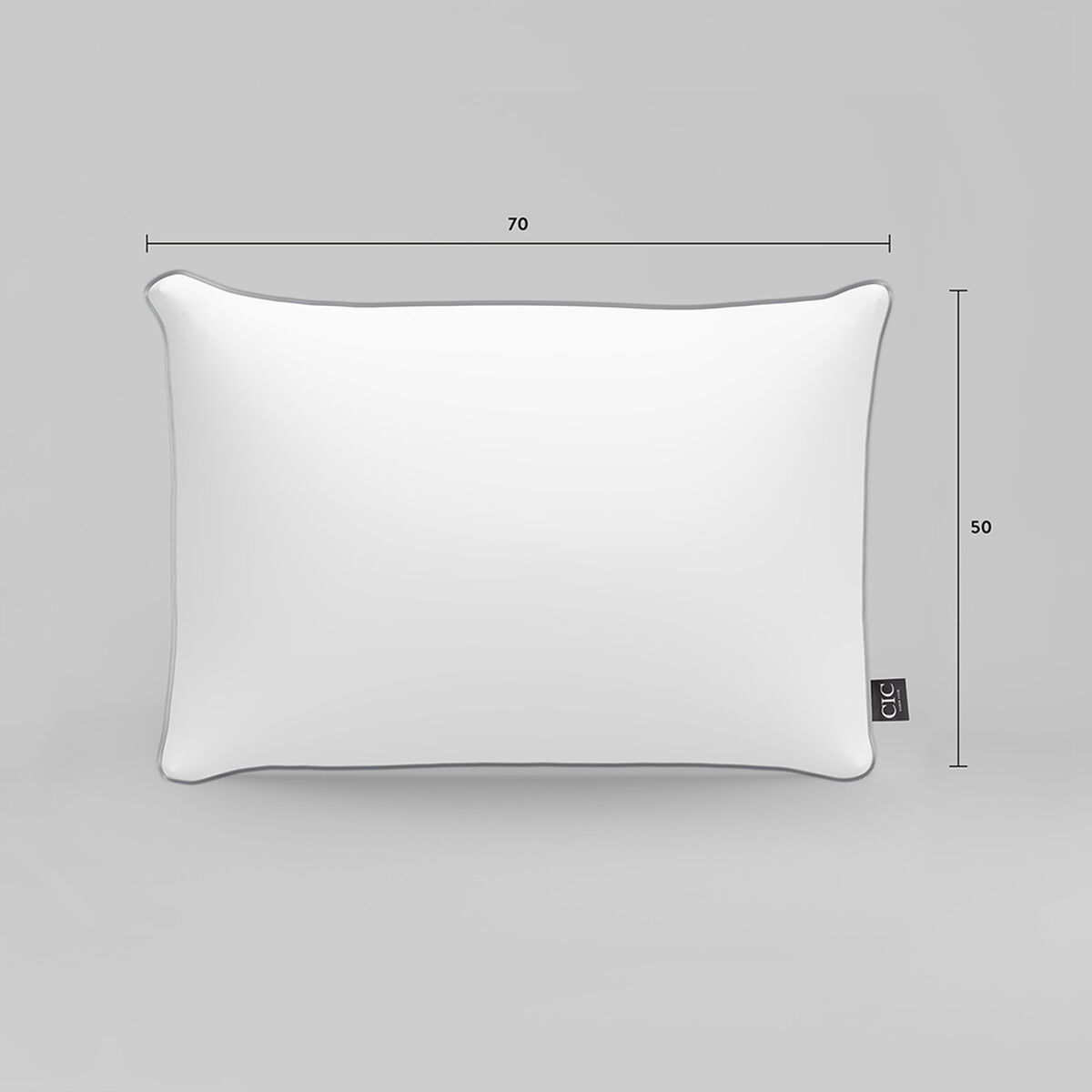 Almohada CIC 100% Pluma de Ganso 50 x 70 cm