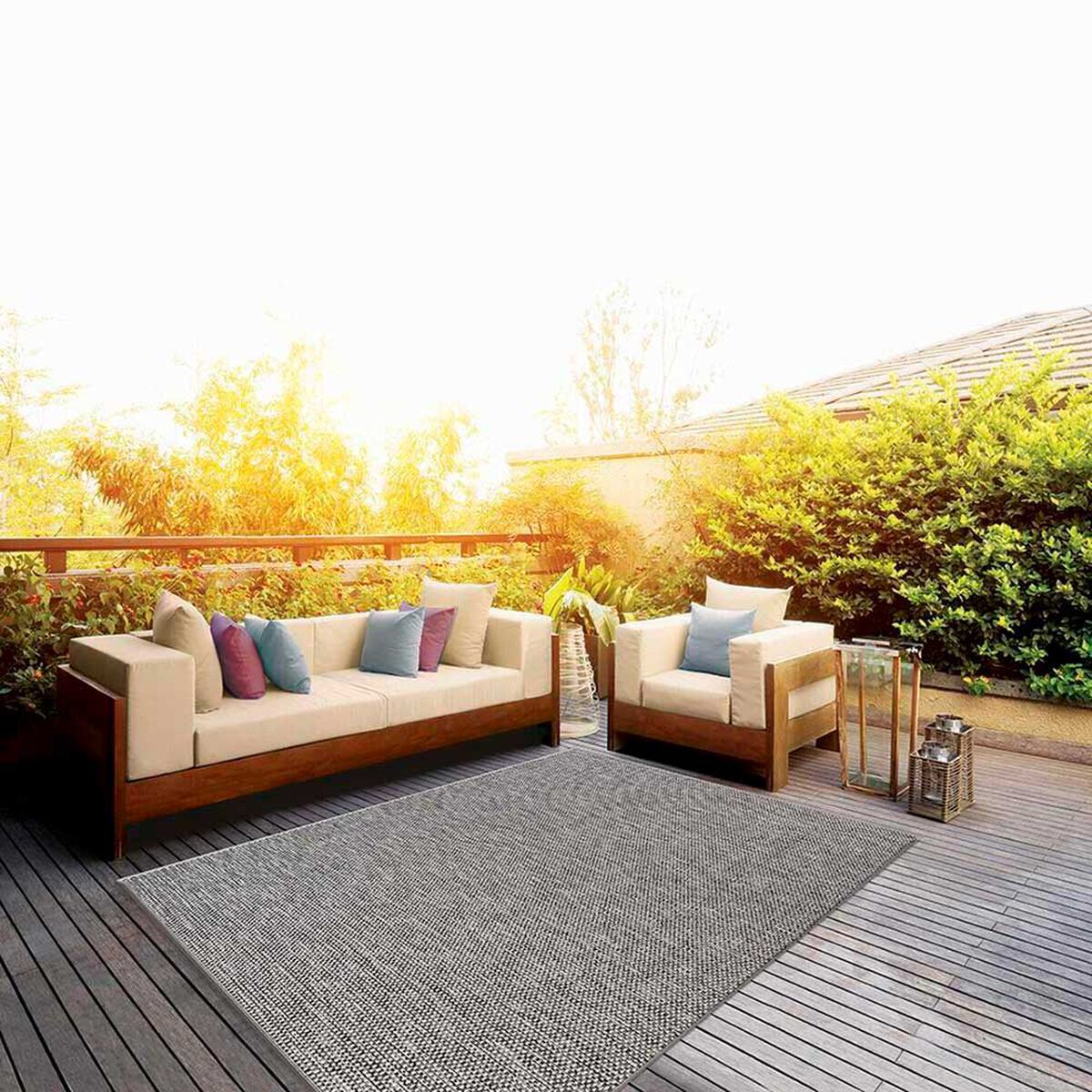 Alfombra Idetex Urban Beige 160 x 230 cm