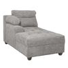 Sofá Seccional Innovamuebles Le Mans Doble Chaise XL 5 Cuerpos Gris