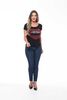 Polera Manga Corta Mujer Rock Caviar