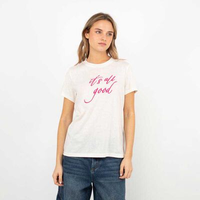 Polera Con Estampado Mujer Icono