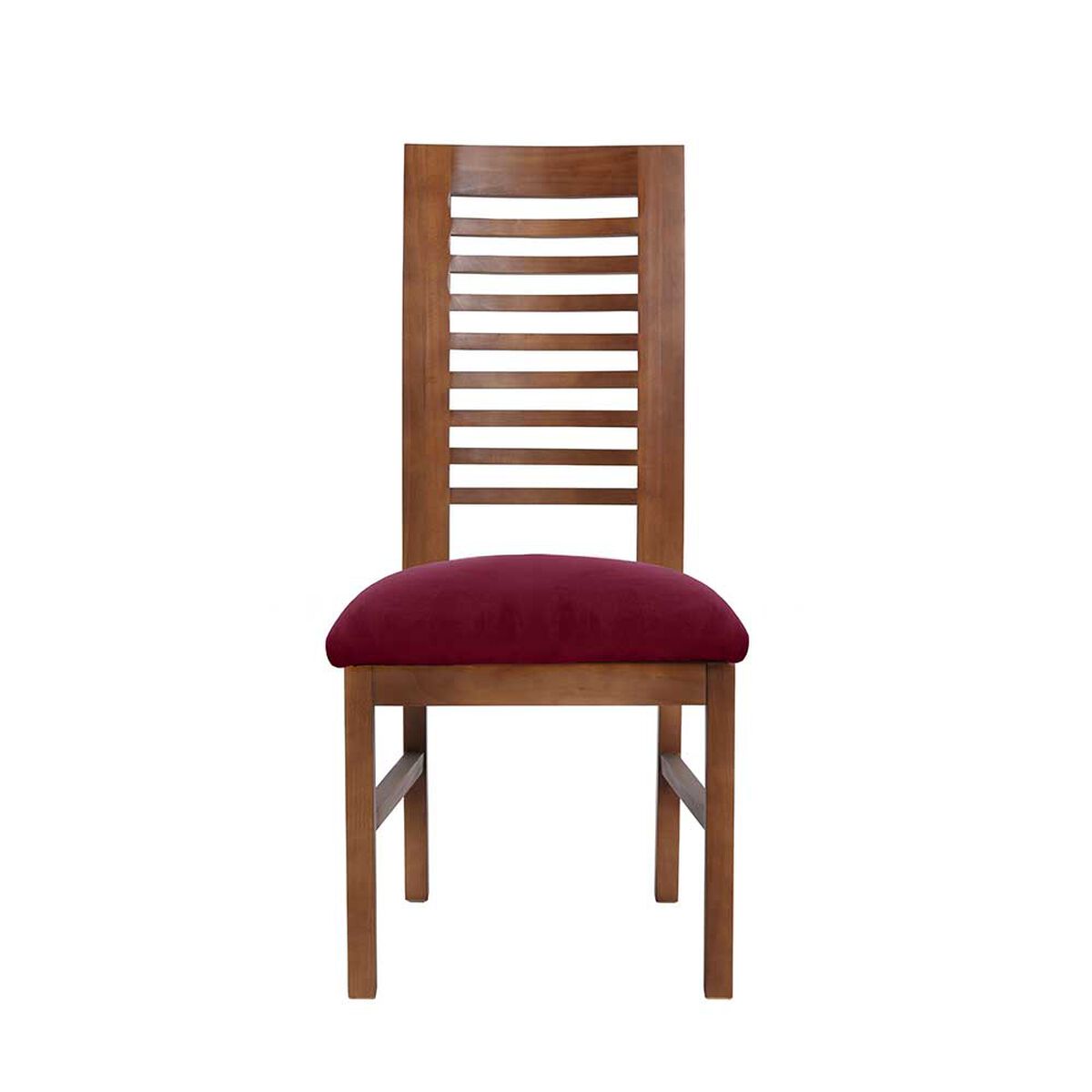 Juego de Comedor Latam Home Pamplona Murcia 6 Sillas Velvet Burdeo