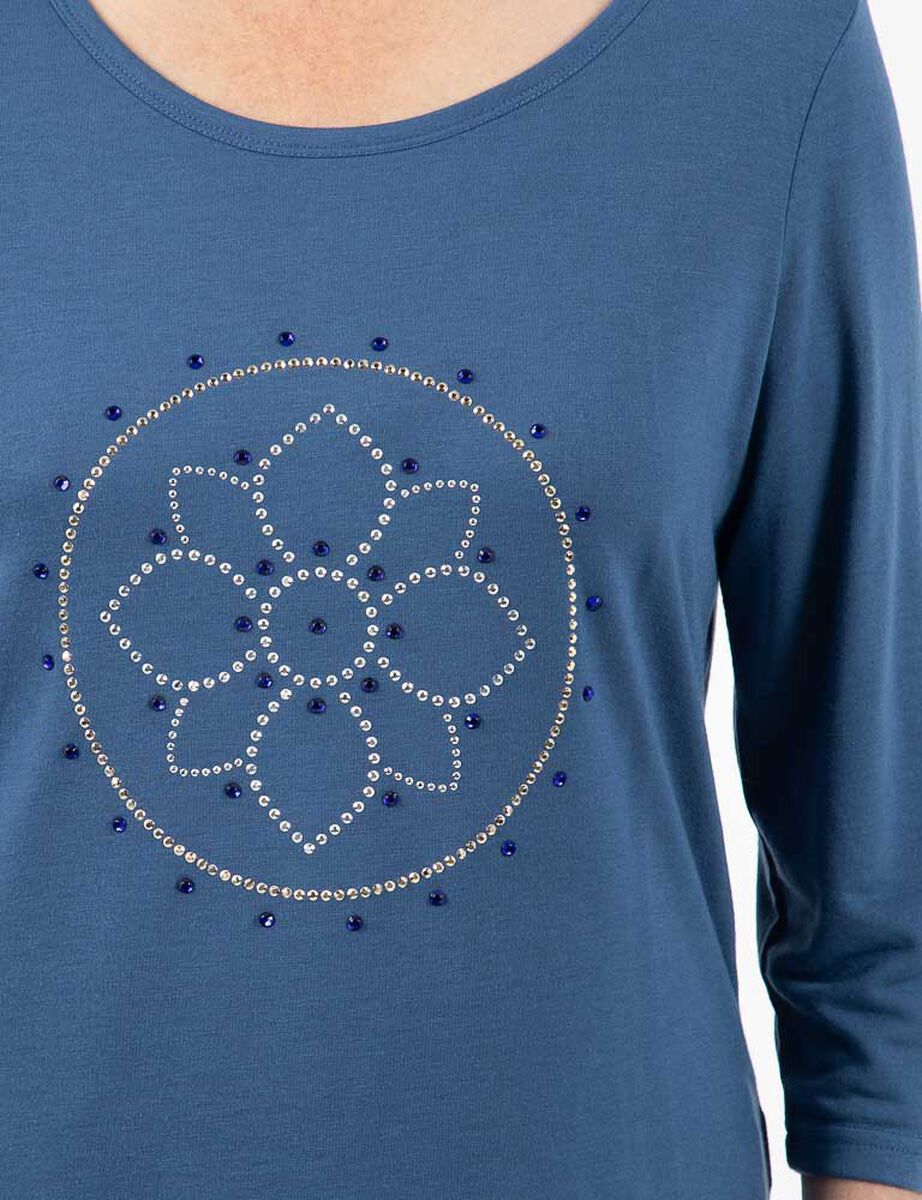 Polera Manga 3/4 Mujer Portman Club