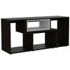 Combo Bar Esquinero + Rack TV40 Extensible TuHome Beijing Wengue Blanco
