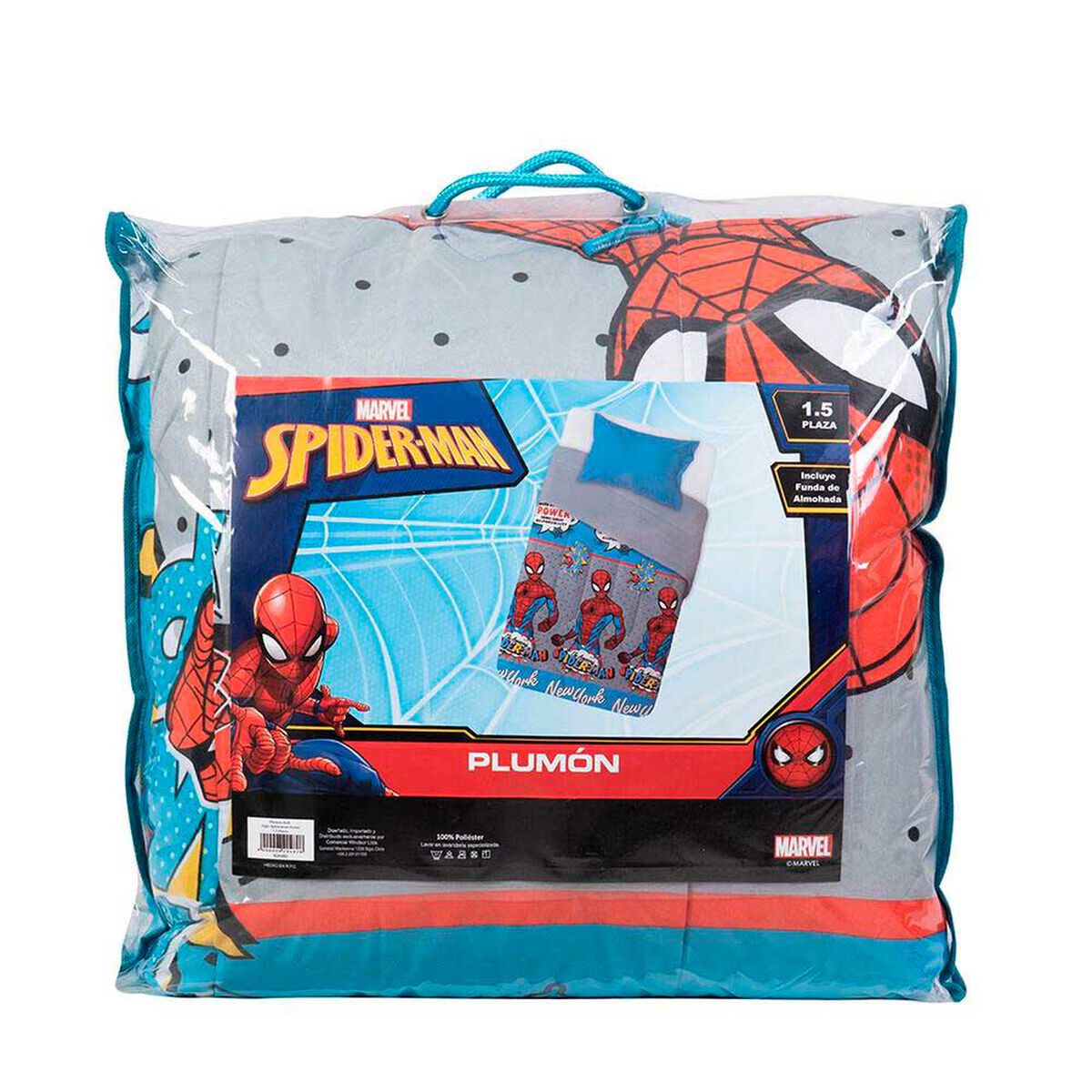 Plumon Disney 1,5 Plazas Spiderman-Power