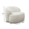 Poltrona Amuv Chandon Giratoria Beige