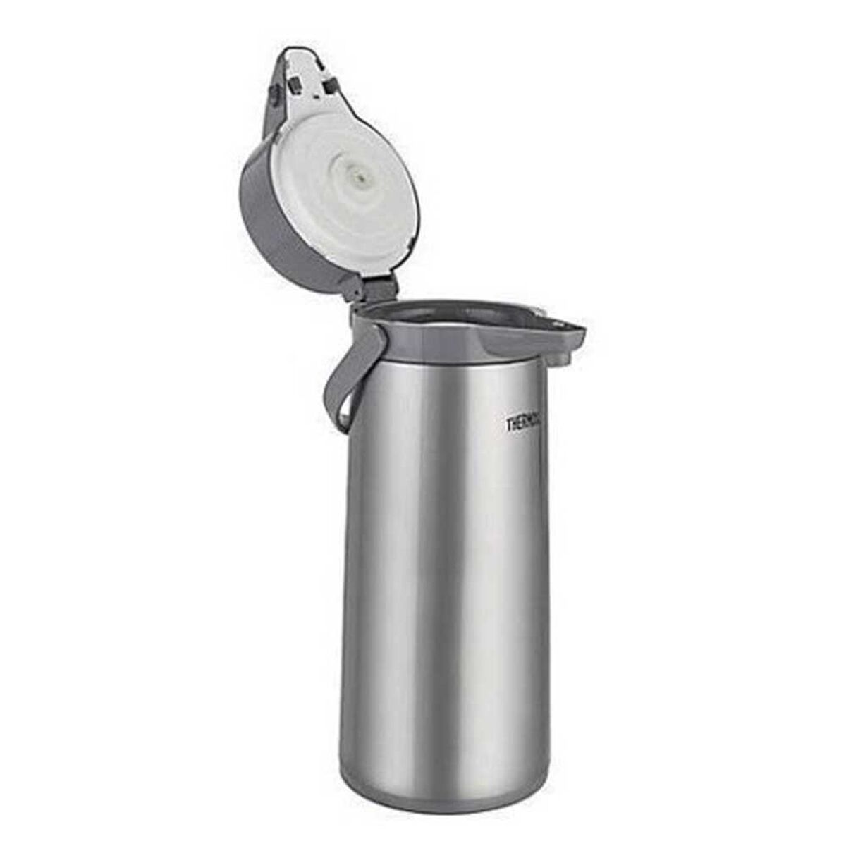 Termo Thermos Sifón Vidrio Plata 2,5 lt