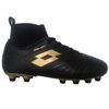 Zapato de Fútbol Cadete Lotto Solista Sock FG BK/GO Jr