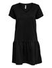 Vestido Corto Manga Corta Cuello V Mujer Jacqueline De Yong