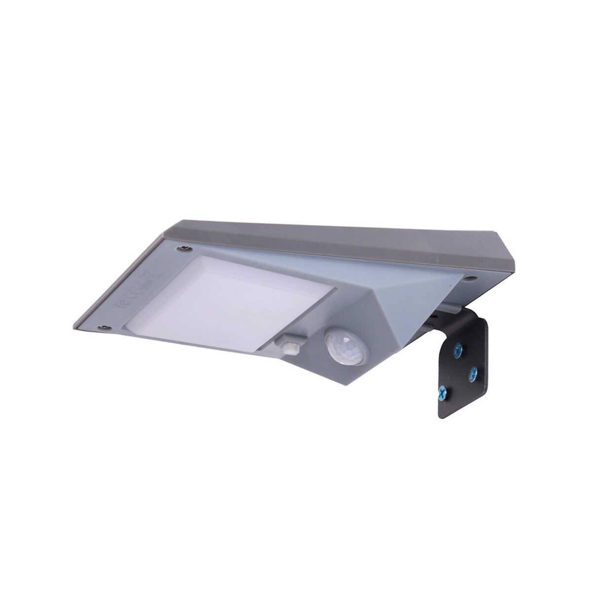 Aplique Solar Contra Agua Ultra Plano Con Sensor D Pro Outdoor