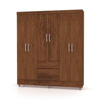 Clóset KEA Ideal 6 Puertas 2 Cajones Rustico