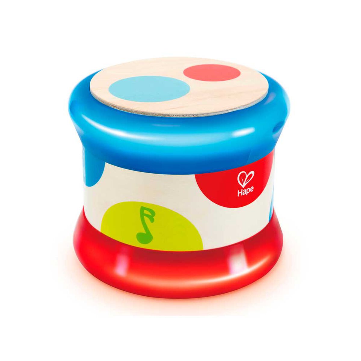 Tambor de Bebe Didáctico de Encajes Hape