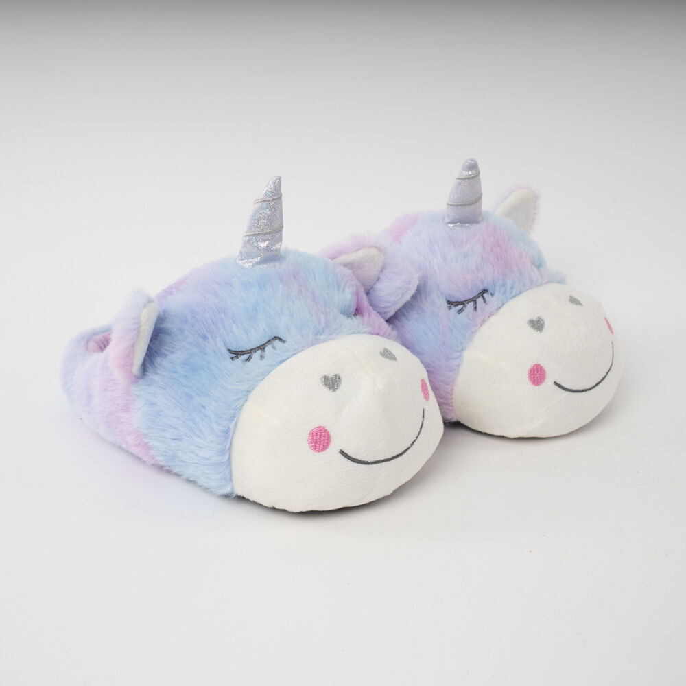 Pantuflas Unicornio Mujer Icono