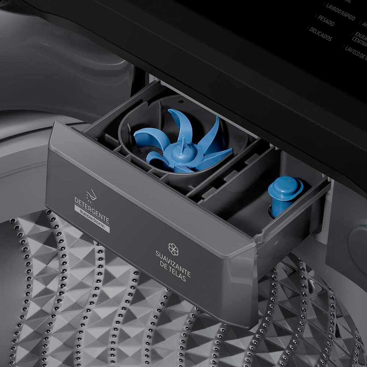 Lavadora Autom&aacute;tica Samsung WA15CG5441BDZS 15 kg.