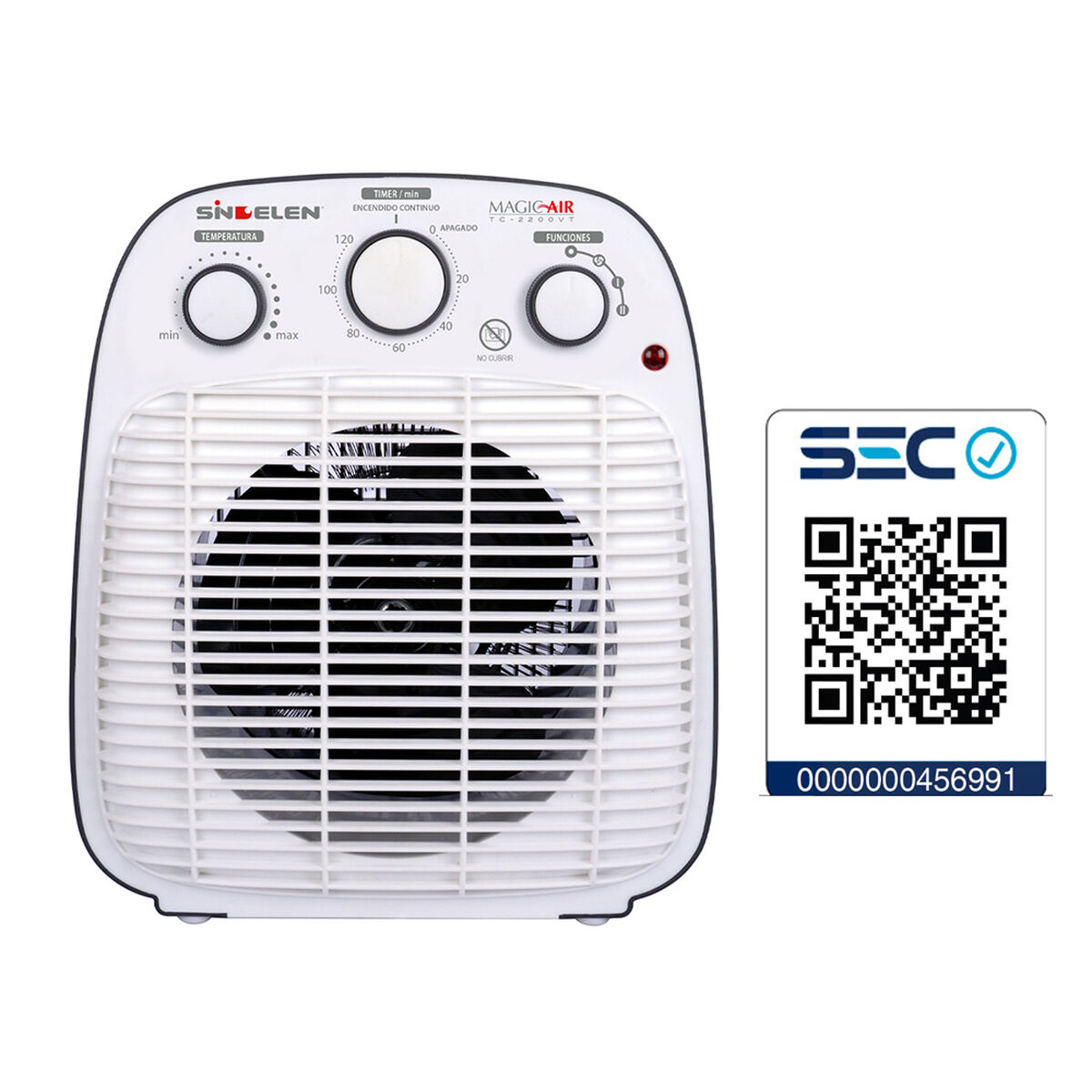 Convector Eléctrico Sindelen TC-2200VT