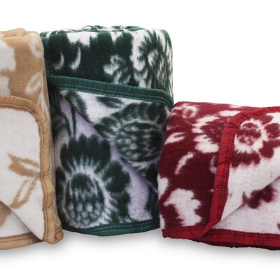 Frazada Andes King Jacquard Portillo