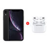 Combo Celular Apple iPhone XR 64GB 6,1" Negro Claro + Audífonos Bluetooth Apple AirPods Pro Blancos
