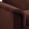 Sof&aacute; Tela Latam Home Ancona 3 Cuerpos Chocolate