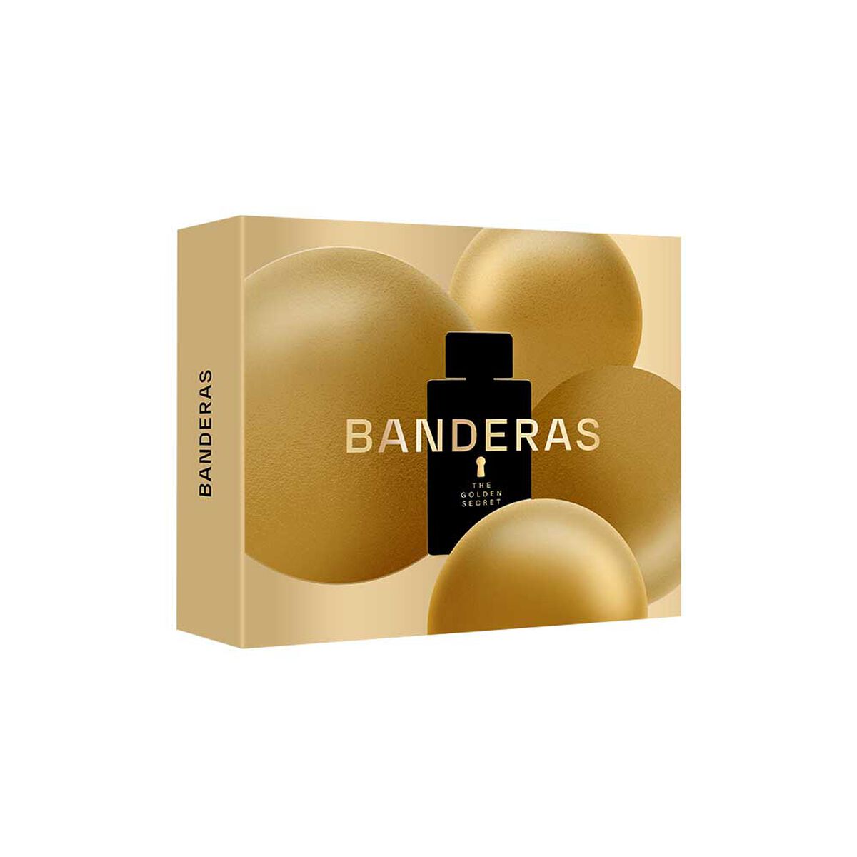 Set Perfume Antonio Banderas Hombre The Golden Secret Eau de Toilette 100 ml + 24h Desodorante Spray 150 ml