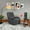 Combo Bergere Casanova Bark Gris Oscuro + Parlante Bluetooth BT5.0 Master-G MGLUXORMINI