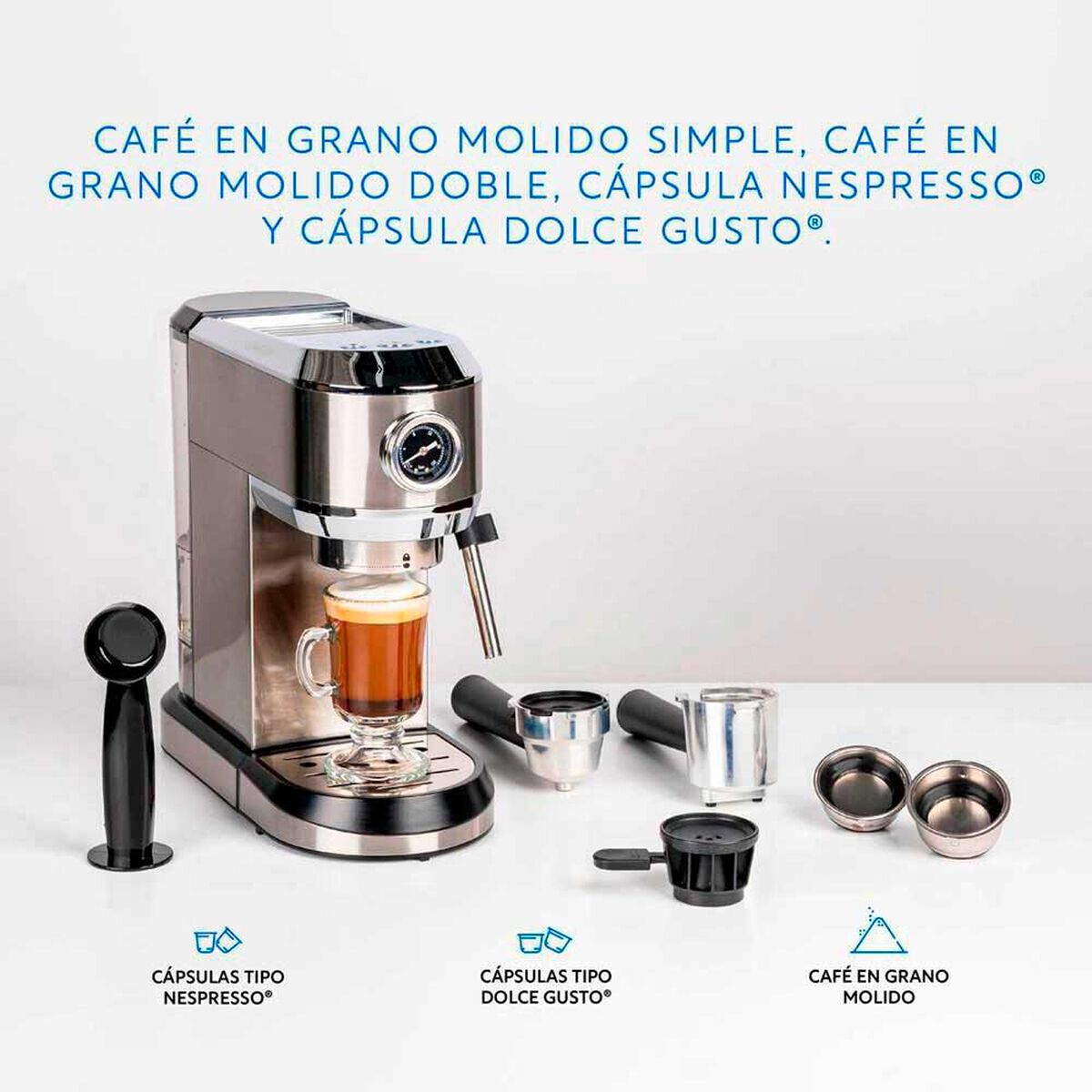 Cafetera Easyways Veronna Coffee 4 en 1 1 lts