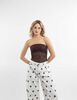Body Strapless Encaje Mujer Icono