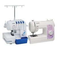 Combo Overlock Brother 3534D + Máquina de Coser BM3850