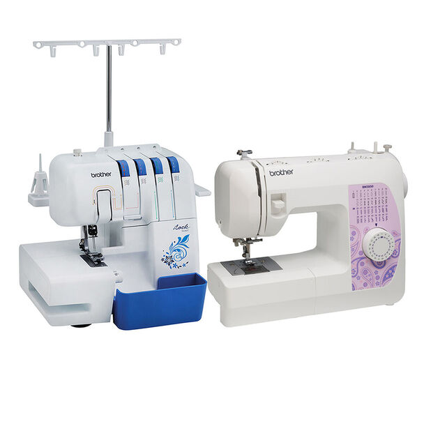 Combo Overlock Brother 3534D + Máquina de Coser BM3850